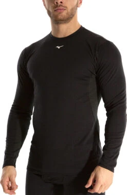 Magliette A Maniche Lunghe Mizuno Mid Weight Crew