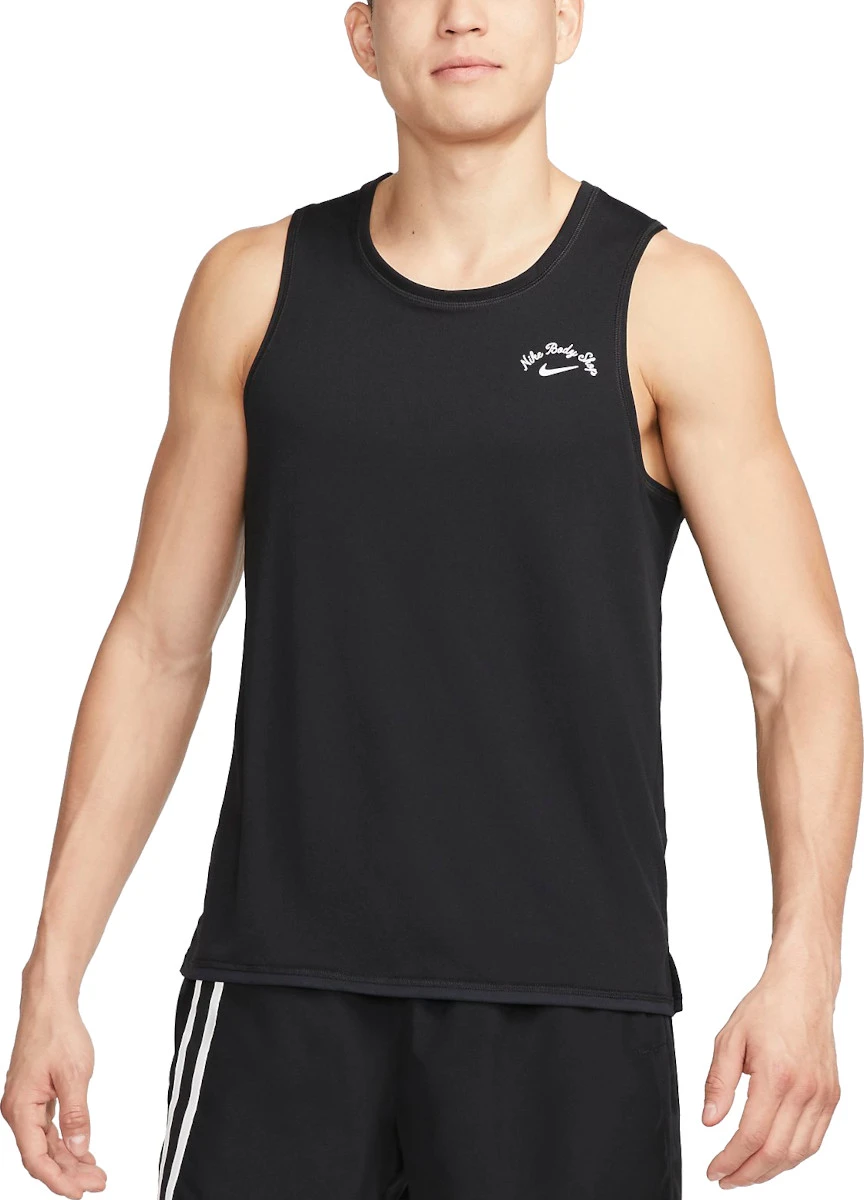 Canotte E Top Nike M NK DF MILER TANK DYE 3 Canotte E Top Nike M NK DF MILER TANK DYE