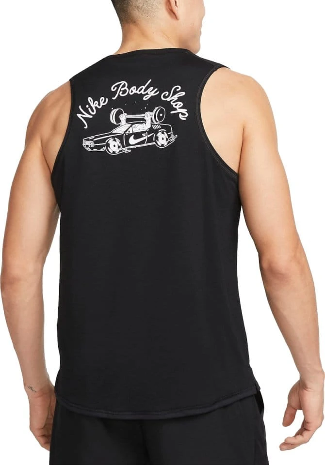 Canotte E Top Nike M NK DF MILER TANK DYE 4 Canotte E Top Nike M NK DF MILER TANK DYE - immagine 2