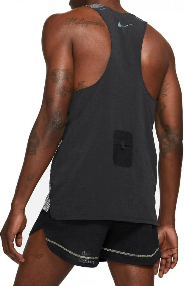 Canotte E Top Nike M NK RN DVN PINNCLE TANK 14HR 4 Canotte E Top Nike M NK RN DVN PINNCLE TANK 14HR - immagine 2