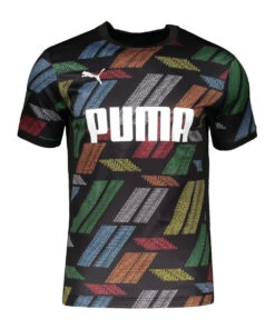 Magliette Puma STRONGER TOGETHER T Schwarz F01