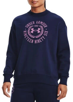 Felpe Under Armour Rival Fleece Crest Grp Crew-NVY