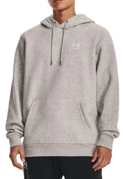 Felpe Con Cappuccio Under Armour UA Essential Fleece Hoodie-GRY
