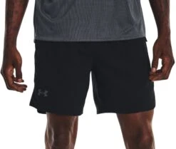 Shorts Under Armour UA LAUNCH 7'' GRAPHIC SHORT-BLK