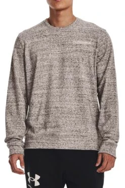 Felpe Under Armour UA Rival Terry Logo Crew-WHT