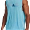 Canotte E Top Under Armour UA Run Trail Tank -BLU