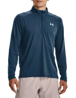 Magliette A Maniche Lunghe Under Armour UA STREAKER HALF ZIP