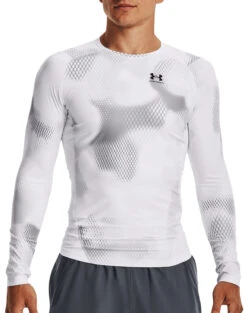 Magliette A Maniche Lunghe Under Armour UA Iso-Chill Compression Printed